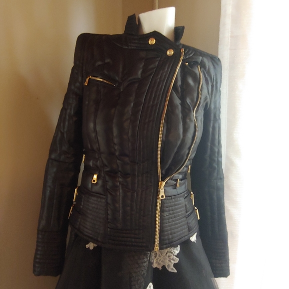 Balmain Moro biker jacket